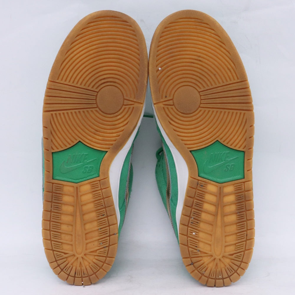 NIKE SB Dunk Low PRO St. Patrick Sneakers Green Size 28cm