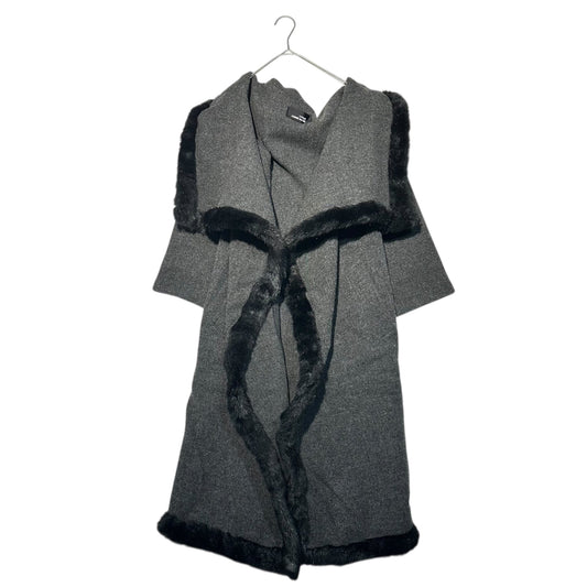 tricot COMME des GARCONS 99AW Eco-Fur Gown Coat Size FREE