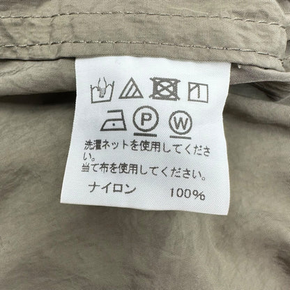 ISSEY MIYAKE MEN 18SS Open Collar Wind Coat Beige Size 3