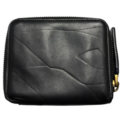 MARNI Round Zipper Leather Wallet