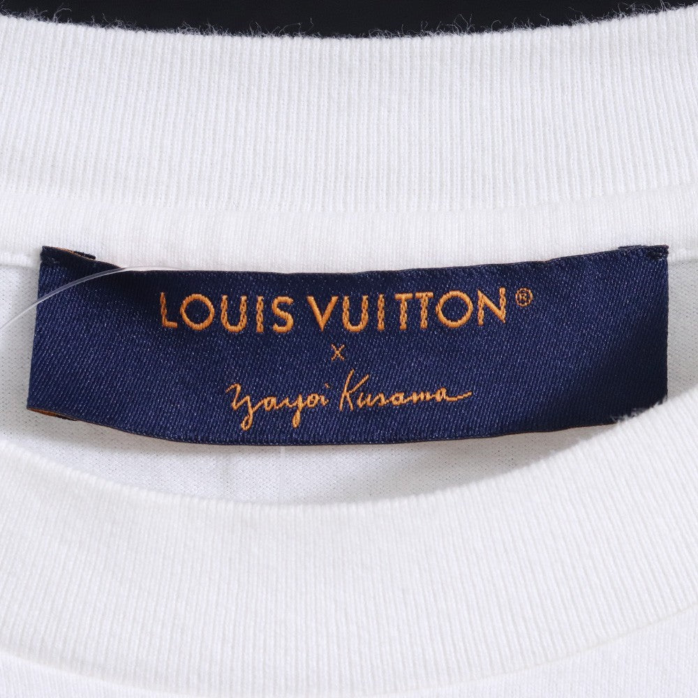 LOUIS VUITTON 23SS Kusama Psychedelic T-Shirt White Size M