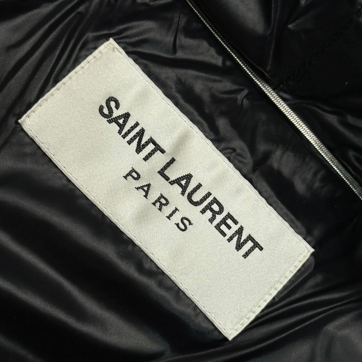 Saint Laurent 23AW Cassandra Logo Jacket Black Size 50