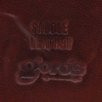 Goro's SV Concho Bi-fold Coin Pouch Red Brown Size F