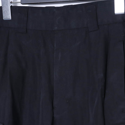 DEVOA 19SS High Density Silk Cropped Cargo Pants Size 1