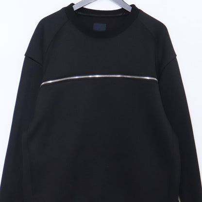 JUUN.J Zip Pullover Hoodie Black Size 44
