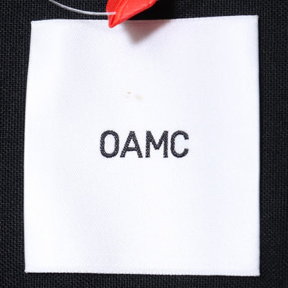 OAMC BLACK IAN SHIRT Zip Button Up Shirt Black Size S