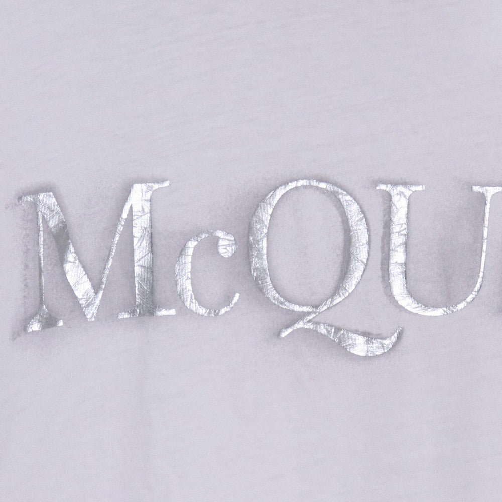 Alexander McQueen Big Logo T-Shirt White Size M