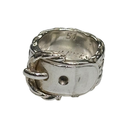 HERMES Vintage Dianne Silver925 Ring Size JP 11
