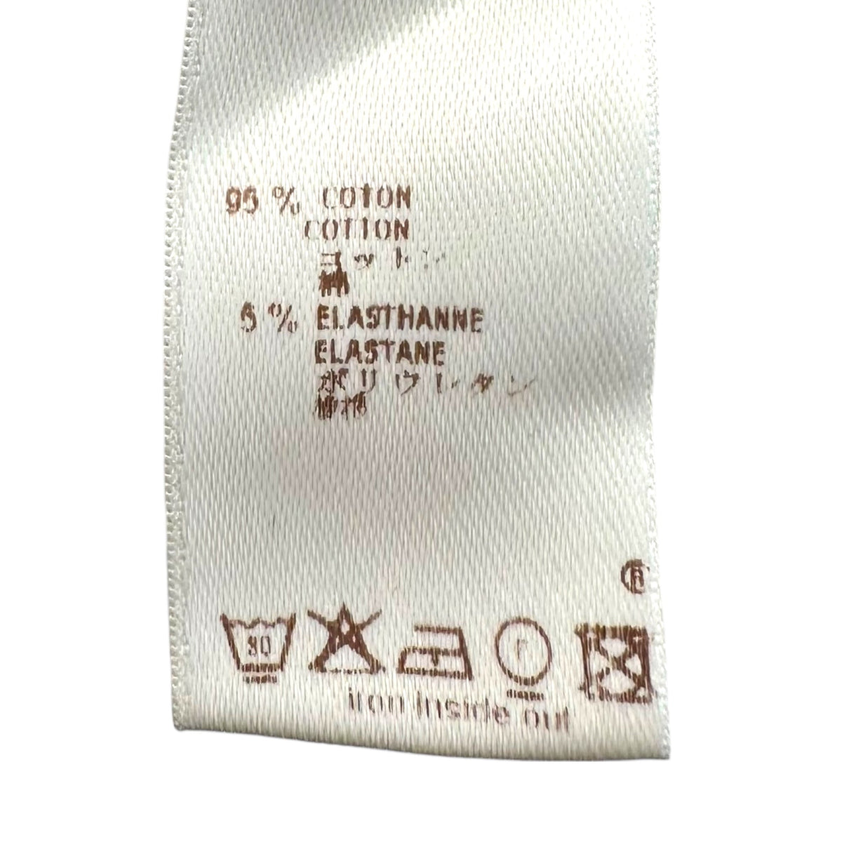 LOUIS VUITTON Monogram Embroidered Denim Shorts Size 38
