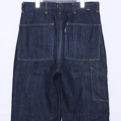 CANTON OVERALLS Basic Work Denim Indigo Jeans Size 32