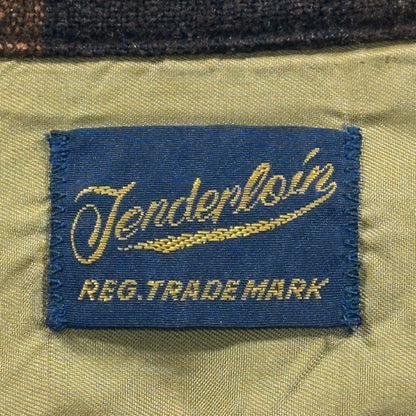 TENDERLOIN Buffalo Check Wool Long Sleeve Shirt Size S