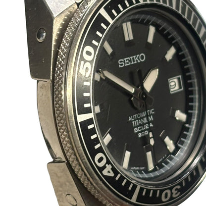 SEIKO Diver 200m Black Samurai Automatic Watch