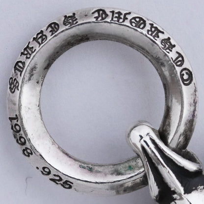 Chrome Hearts BS Fleu Silver Pendant Size F