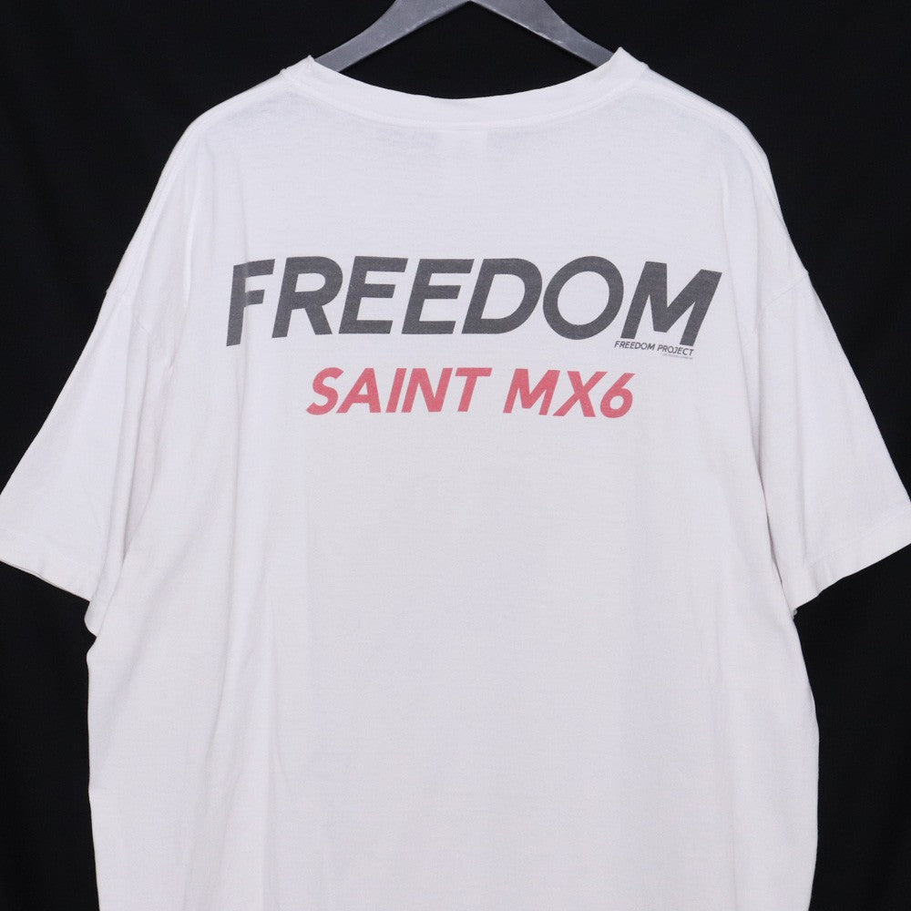 Saint Michael FD-SS TEE / BIKE T-Shirt White Size XL