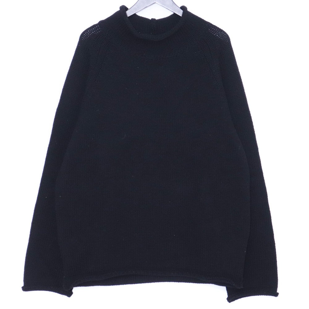 MASSES 23AW Mock Neck Sweater Black Size M