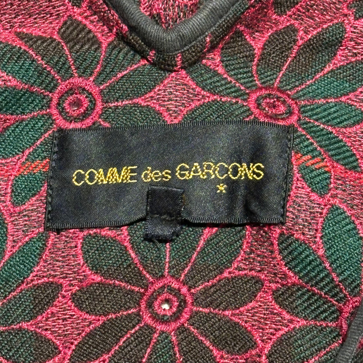 COMME des GARCONS 99AW Vintage Flower Jacket Multi Size S