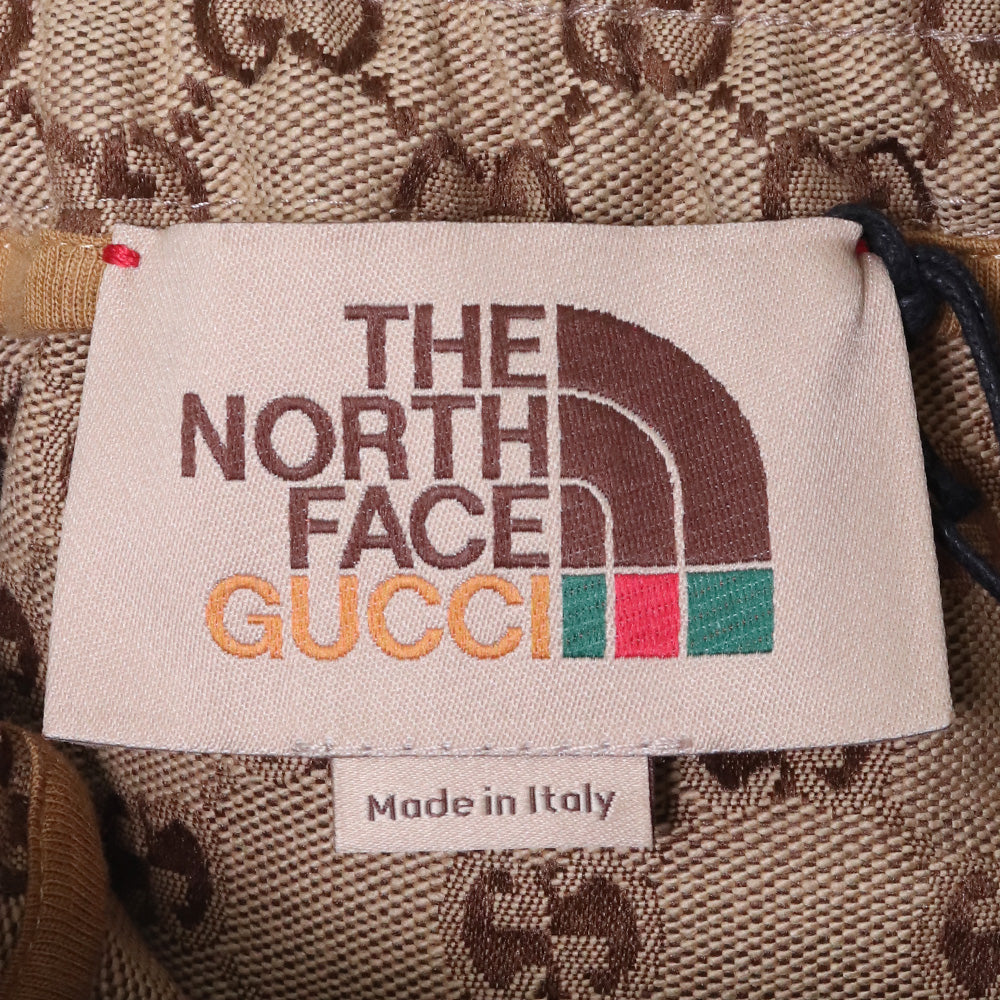 GUCCI x THE NORTH FACE GG Pattern Shorts Beige Size XS