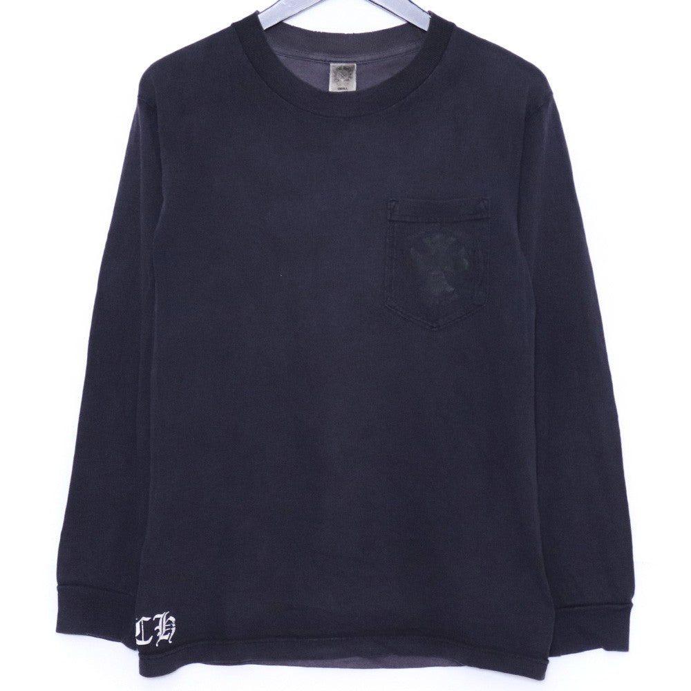 CHROME HEARTS OLD CH Plus Back Print T-Shirt Black Size S