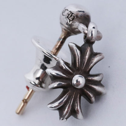 CHROME HEARTS TNY E CH PLS Drop Earring Silver Size F