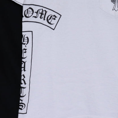 Chrome Hearts Old T-Bar CH Cross White Size M