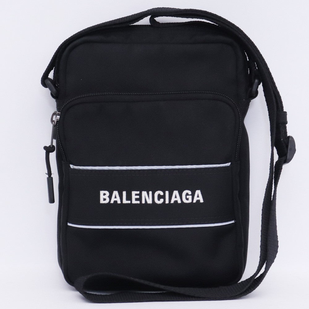 BALENCIAGA Sport Small Messenger Bag Black Size F