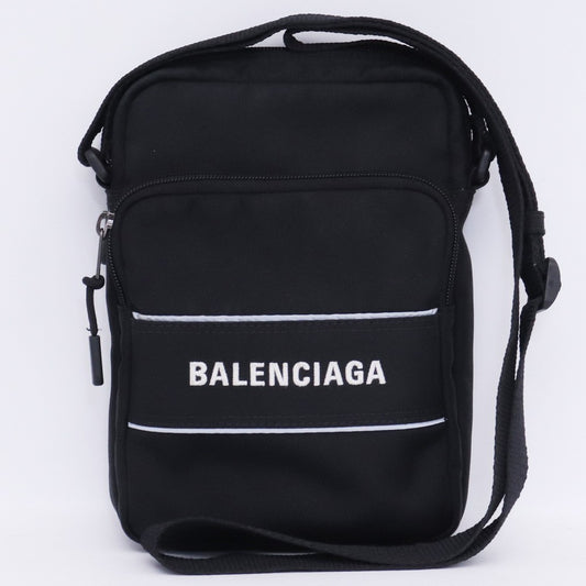 BALENCIAGA Sport Small Messenger Bag Black Size F