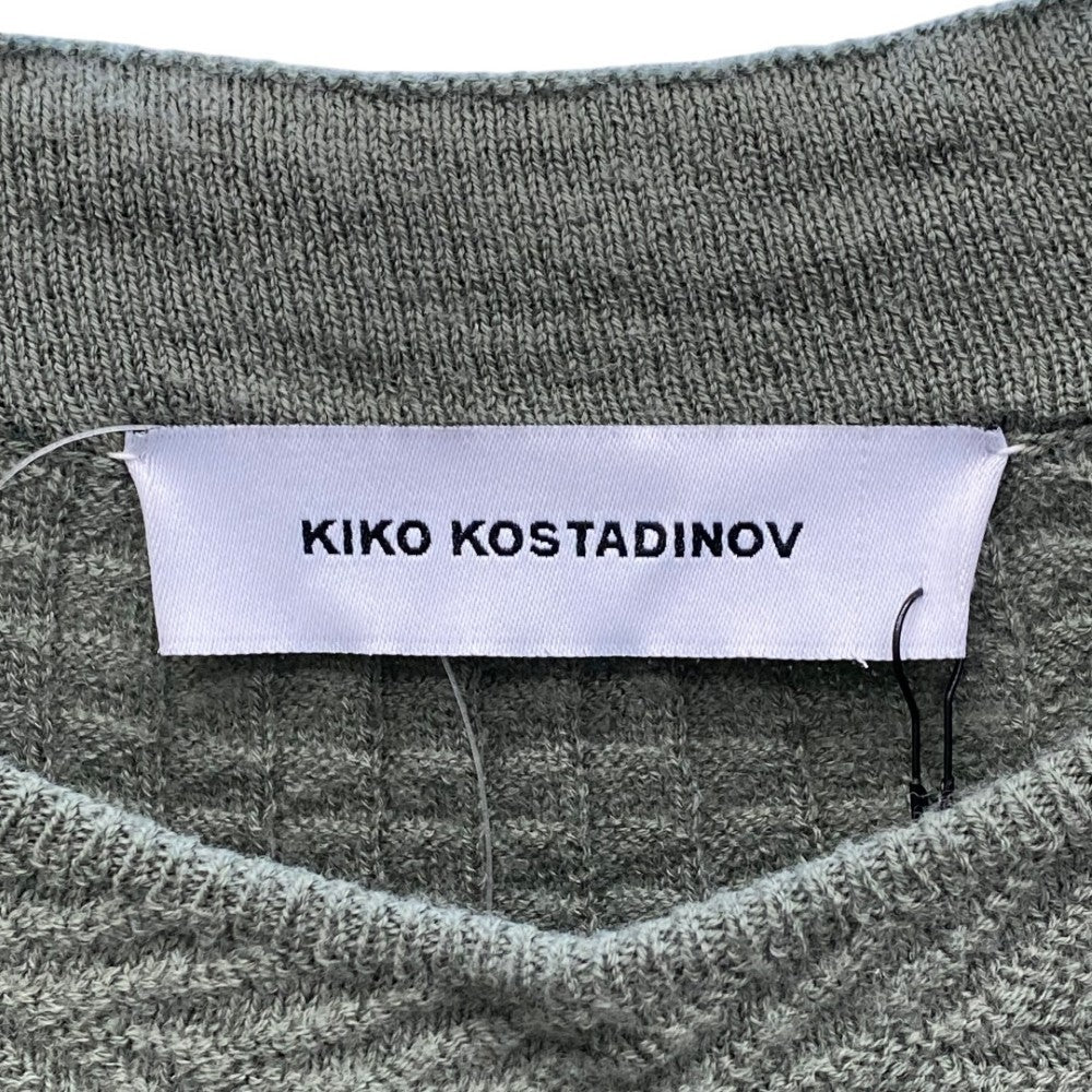 KIKO KOSTADINOV 23AW Sorelle Jumper Knit Green Size 48