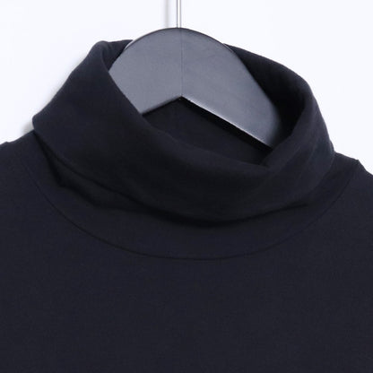 GROUND Y Jersey Zipper Opened Big T-Shirt Black Size 3