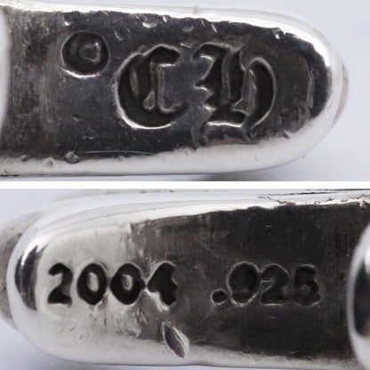 CHROME HEARTS CRS BBYFAT CH Cross Pendant Silver Size F