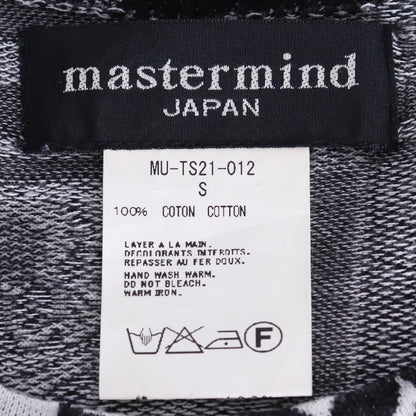 MASTER MIND All-Over Skull Print T-Shirt Black Size S