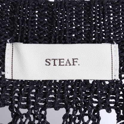 STEAF 26SS HOD CARRIER Mesh Knit Black Size M