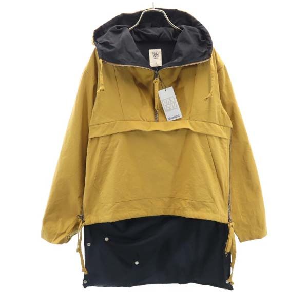 VAST 16AW Side Zip Anorak Hoodie Camel Size 1
