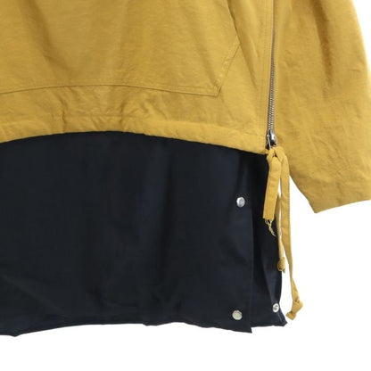 VAST 16AW Side Zip Anorak Hoodie Camel Size 1
