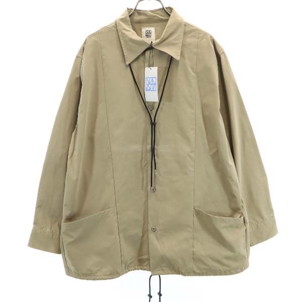 VAST 18AW Made in Japan Long Sleeve Shirt Beige Size 2
