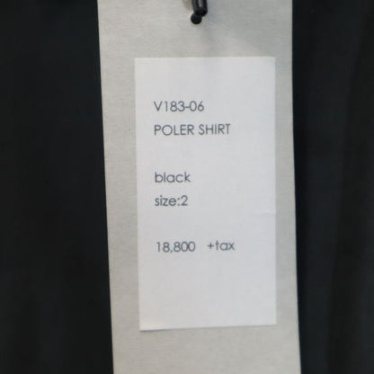 VAST 18AW Made in Japan Long Sleeve Shirt Black Size 2