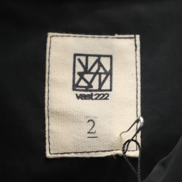 VAST 18AW Made in Japan Long Sleeve Shirt Black Size 2