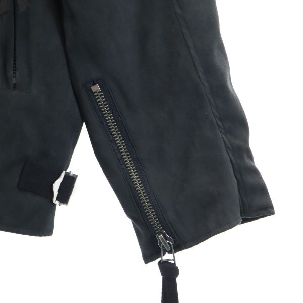 VAST 19AW Suede Rider Jacket Black Size 2