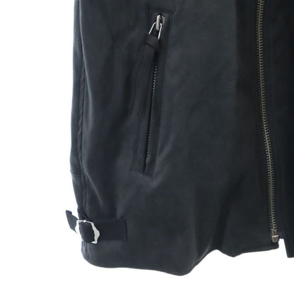VAST 19AW Suede Rider Jacket Black Size 2