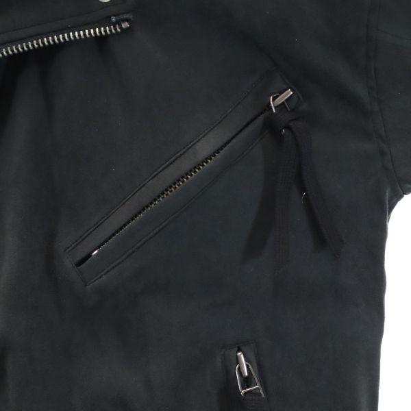 VAST 19AW Suede Rider Jacket Black Size 2