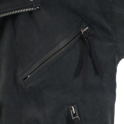 VAST 19AW Suede Rider Jacket Black Size 2