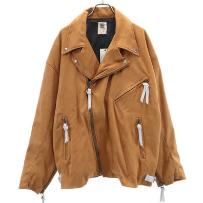 VAST 19AW Suede Rider Jacket Brown Size 2