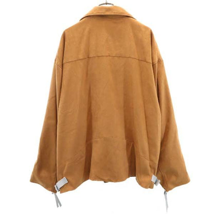 VAST 19AW Suede Rider Jacket Brown Size 2