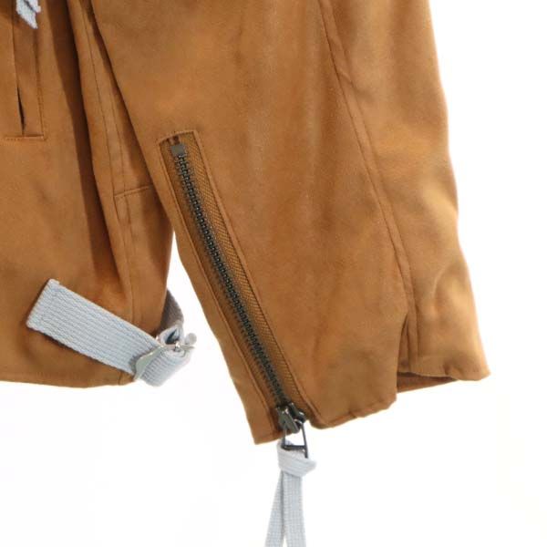 VAST 19AW Suede Rider Jacket Brown Size 2