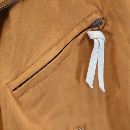 VAST 19AW Suede Rider Jacket Brown Size 2