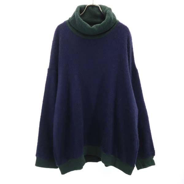 VAST 18SS Made in Japan Shaggy Sweater Blue Size 2