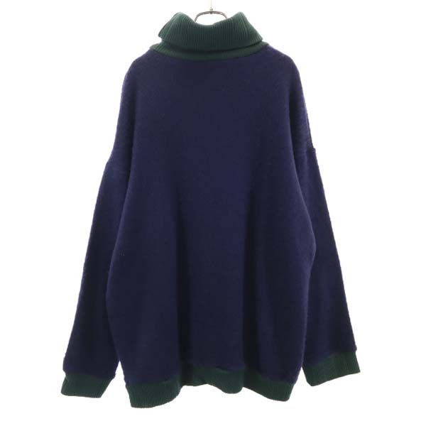 VAST 18SS Made in Japan Shaggy Sweater Blue Size 2