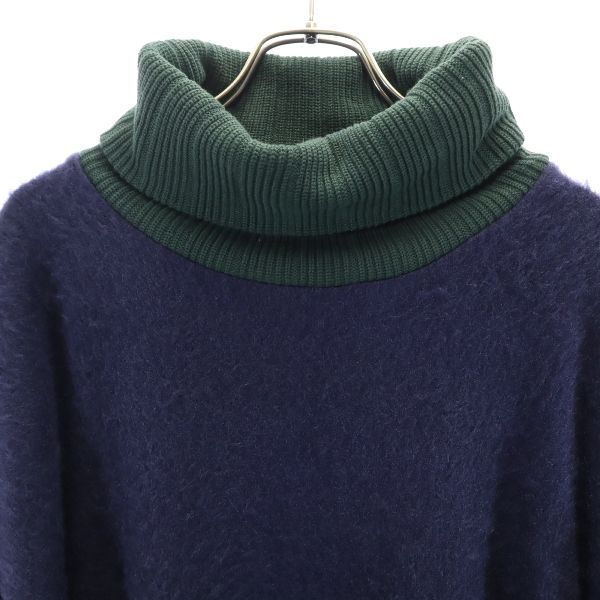 VAST 18SS Made in Japan Shaggy Sweater Blue Size 2