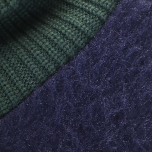 VAST 18SS Made in Japan Shaggy Sweater Blue Size 2