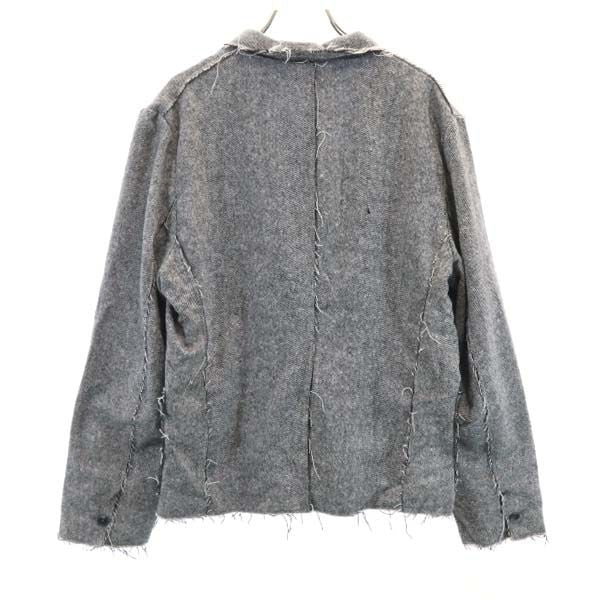 VAST 16AW Made in Japan Tweed Blazer Gray Size 2