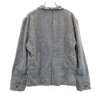 VAST 16AW Made in Japan Tweed Blazer Gray Size 2